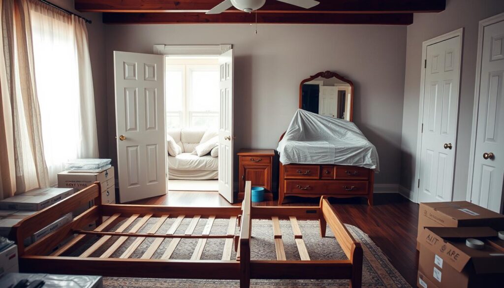 furniture preparation for moving