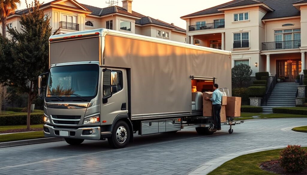 high-end moving costs