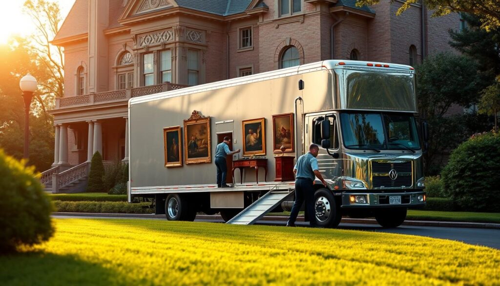 high-end moving services