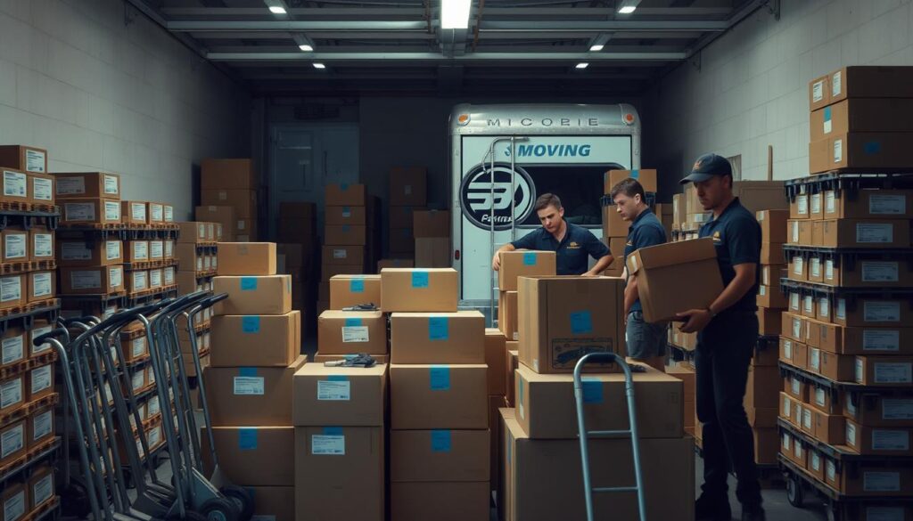 hiring a moving company