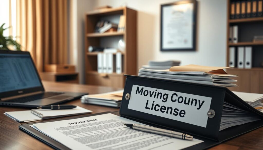 insurance and licensing moving services