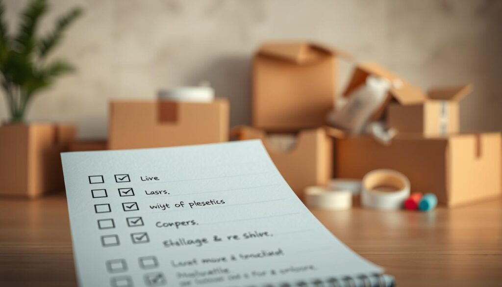 moving checklist