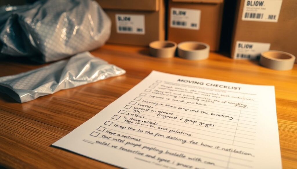 moving checklist