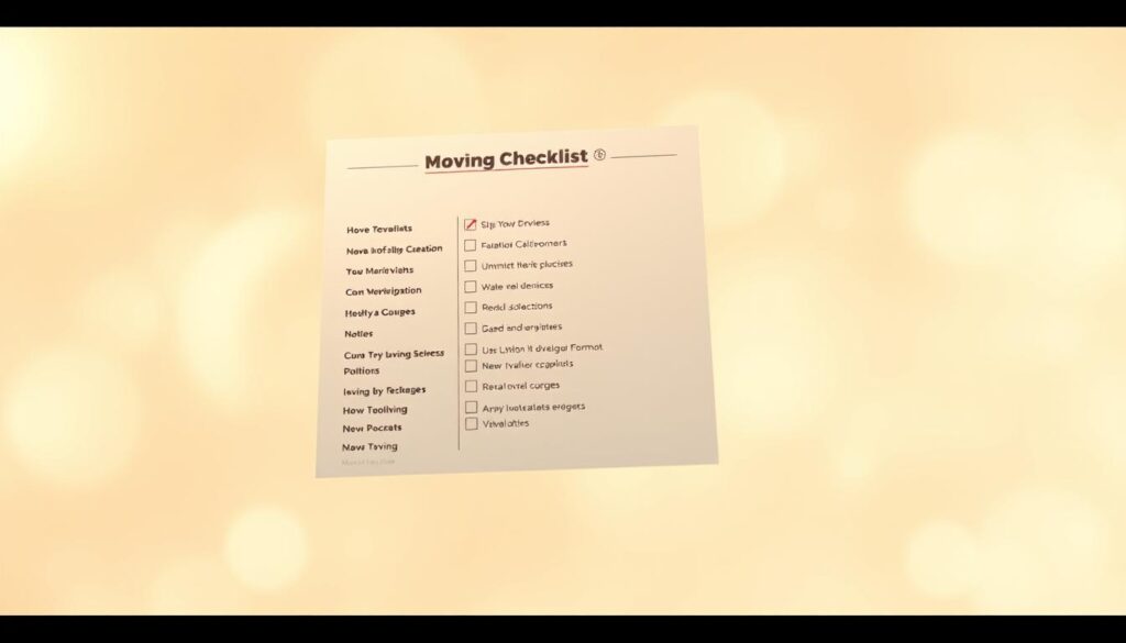 moving checklist
