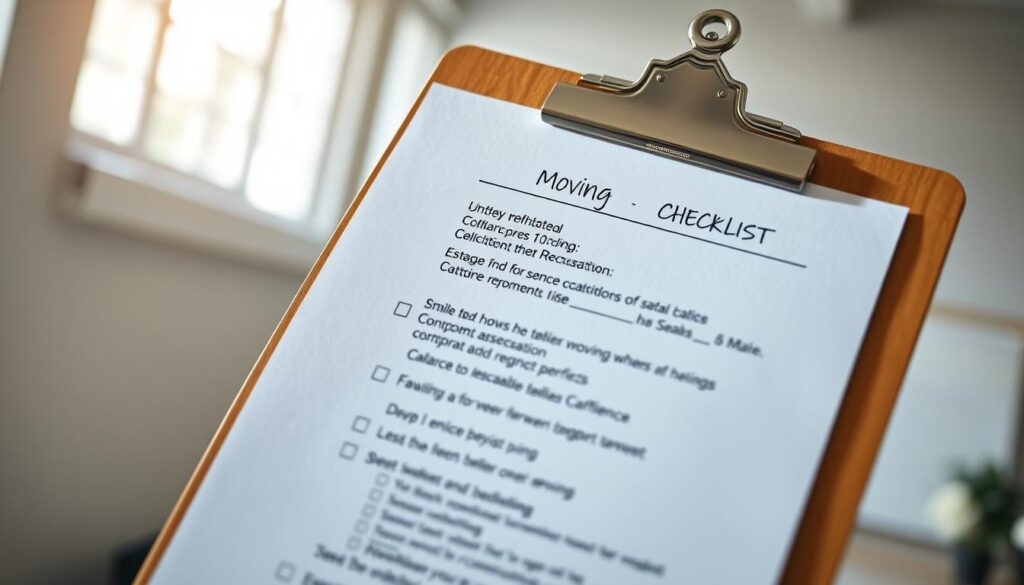 moving checklist