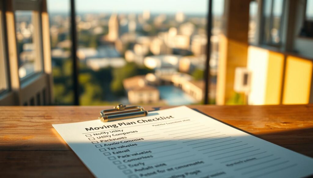 moving plan checklist