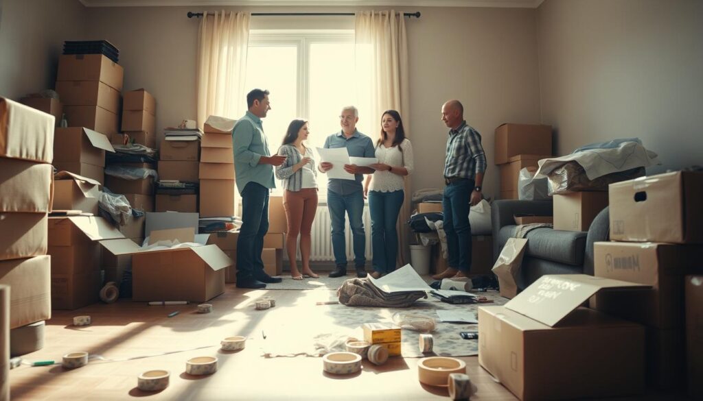 preparing for a move