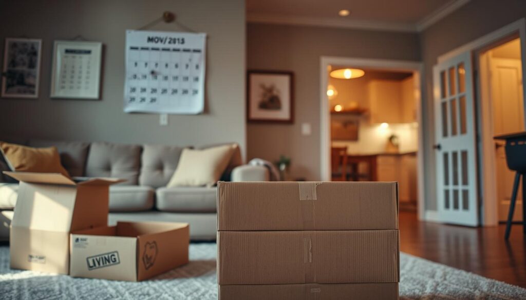 preparing new home for moving