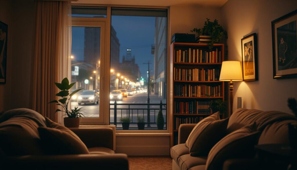 settling in after moving