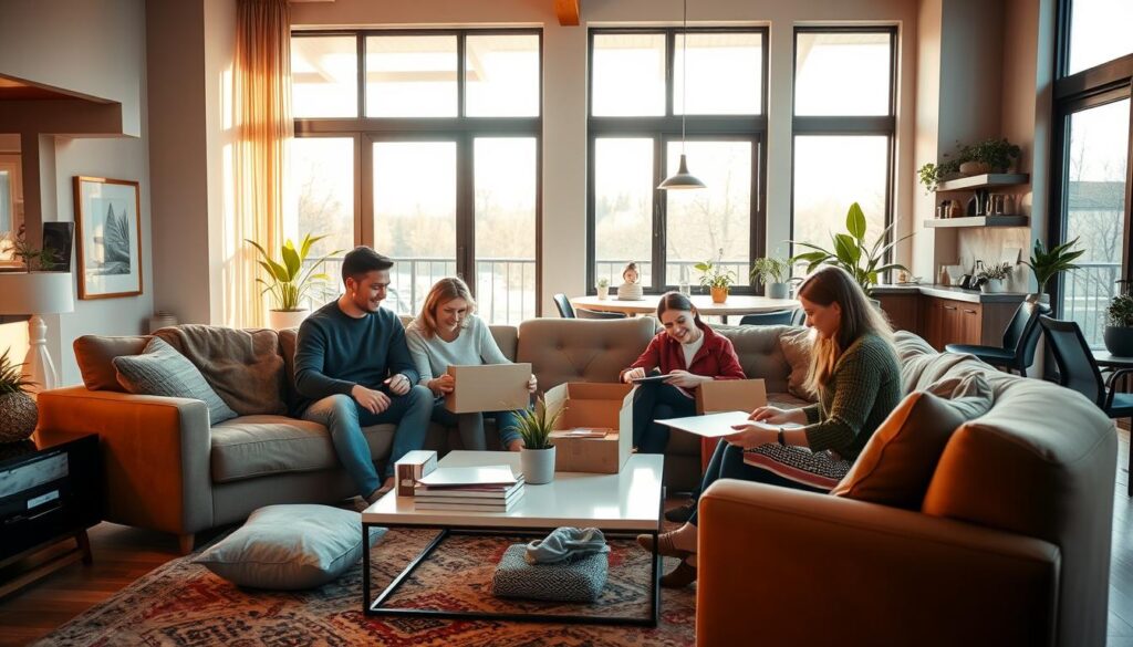 settling in after relocation