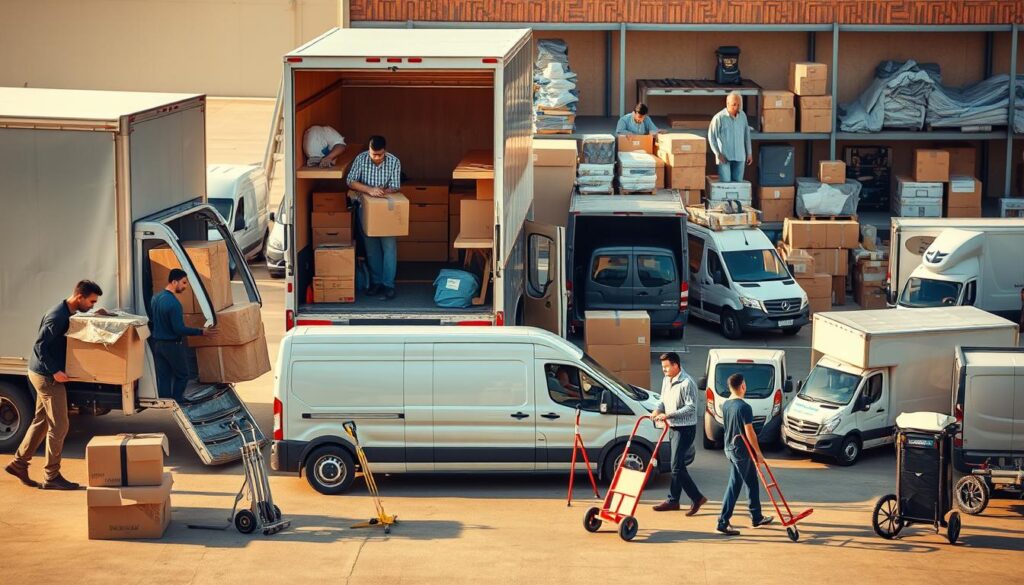 types of moving services