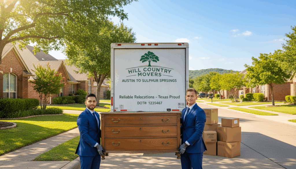 Austin to Sulphur Springs TX movers