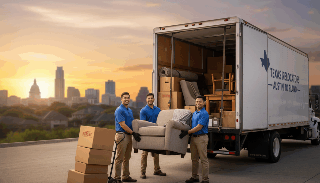 austin to plano tx movers