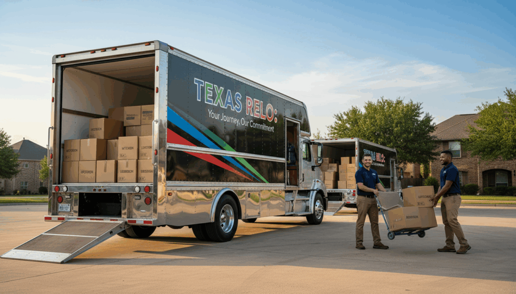 modern moving trucks