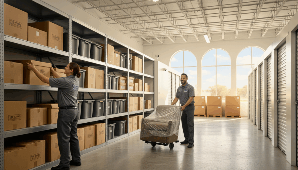 reliable moving company in Texas storage solutions