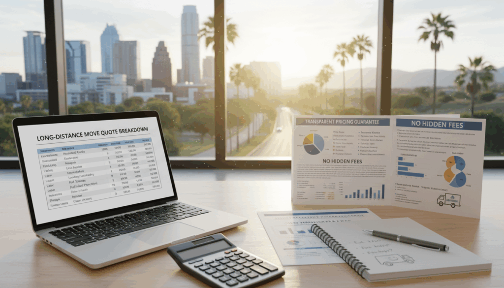 Transparent Pricing for Long-Distance Moves