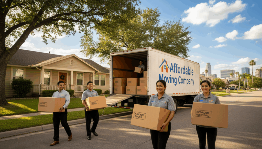 affordable moving companies from Austin to Irvine CA