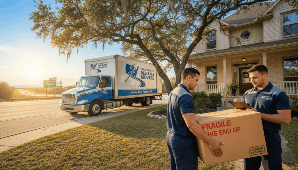 licensed and insured cross-country movers